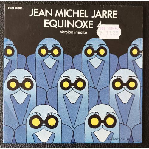 Jean Michel Jarre - Equinoxe Part. 3 (3'09) + Part. 4 (3'30) Version Inédite 1979 - Yellow Eyes / Yeux Jaunes - Sp/45rpm/7" - Boutique Axonalix