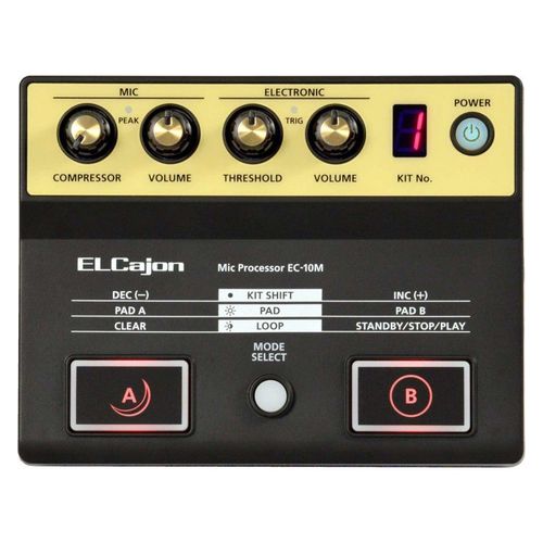 Roland Ec-10m - Processeur De Micro Pour Cajon