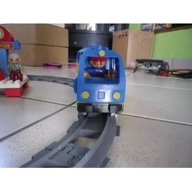 Lego duplo 83578 train wagon et rails + pont et personnages