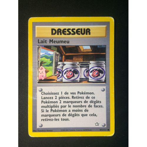 Lait Meumeu 101/111 Set Neo Genesis Fr