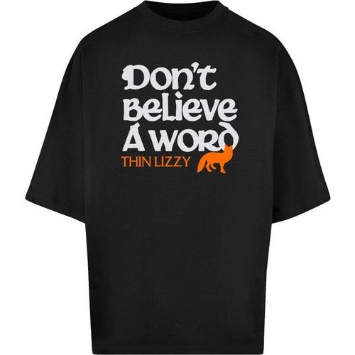 T-Shirt 'thin Lizzy - Dont Believe A Word Fox'