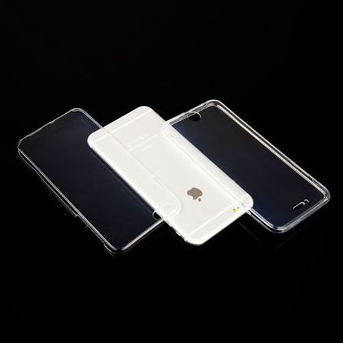 Back Case Integral Silicone Transparent Pour Iphone 6/6s Apple 4.7