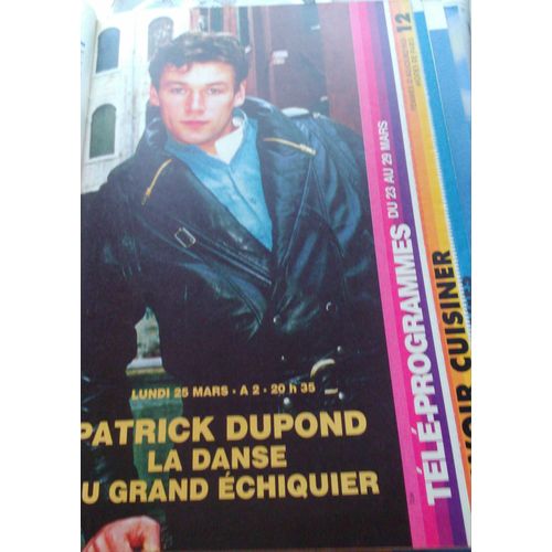 Tv Femmes D'Aujourd'Hui Couverture Patrick Dupond