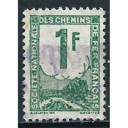 France 1944, Bel Exemplaire Timbre Pour Petits Colis, Yvert 1, 1f. Vert, Oblitéré, Tbe