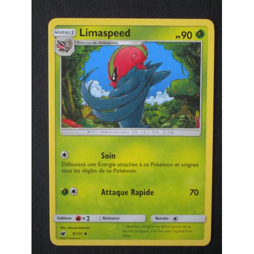 Carte Pokémon - Limaspeed - 9/111 - Invasion Carmin