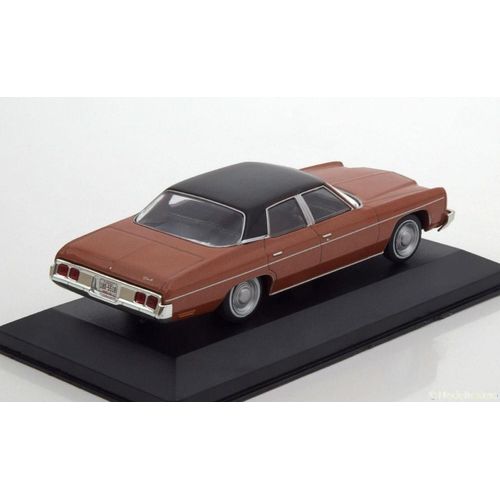 Chevrolet Bel Air 1973 Cuivre Metal Whitebox Wb187 1/43 Black Roof Kupfer Usa-Whitebox
