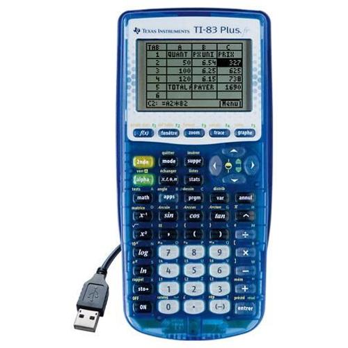 Calculatrice graphique TI-83 Plus.fr - Calculatrices