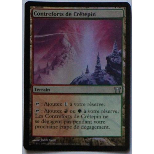 Foil / Premium : Contreforts De Crêtepin (Pinecrest Ridge) - Guerriers De Kamigawa (Champions Of Kamigawa) 281/306