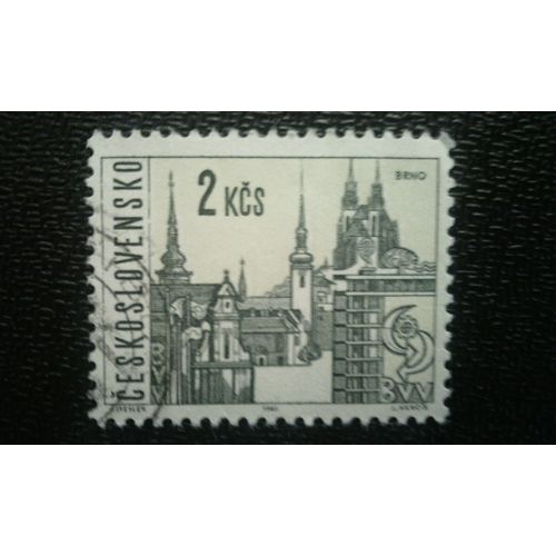 Timbre Tchécoslovaquie (Yt 1445 ) 1965 Brno