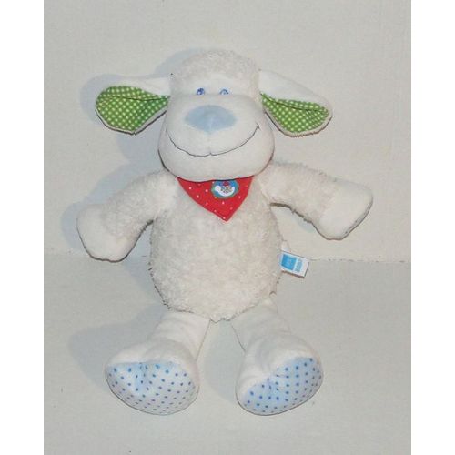 Doudou Mouton Bandana Escargot Tex Baby
