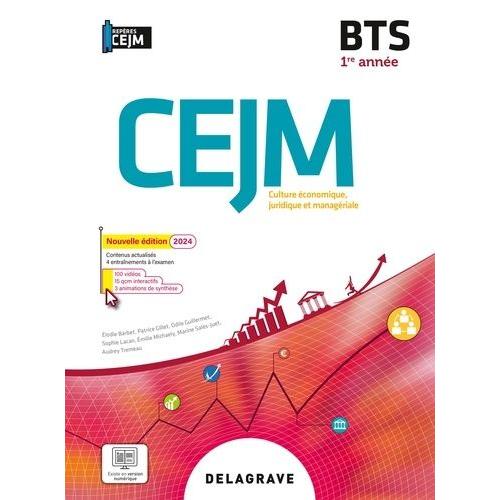 Culture Économique, Juridique Et Managériale (Cejm) Bts 1re Année Repères