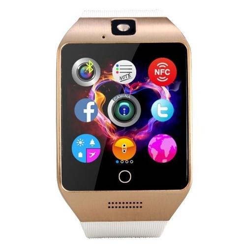 Smart Watch Phone Android Bracelet Connecté Montre Téléphone Or