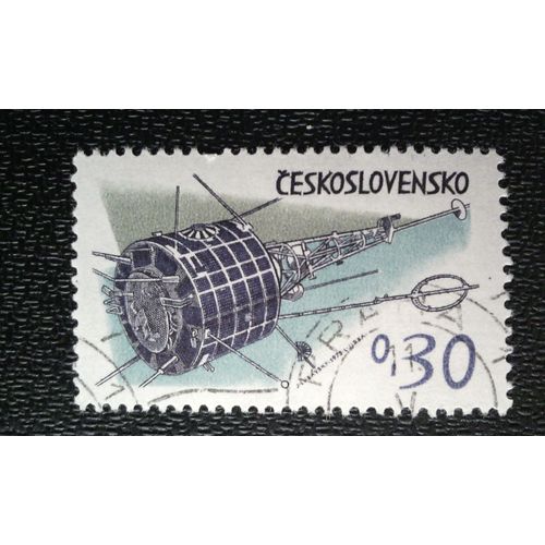 Timbre Tchécoslovaquie (Yt 1978 ) 1973 Station "Intercosmos" 381