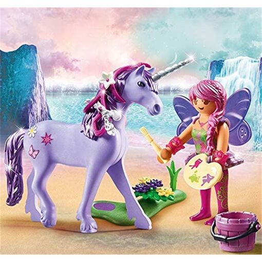 Playmobil Fairies 70657 - F�e Des Arts Avec Licorne - 3