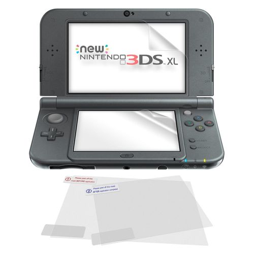 Zedlabz Pack De Protection Pour Écrans 5 En 1 Chiffon Inclus Pour La Nintendo 3ds Xl Et La New 3ds Xl (Ajustement Bord À Bord)