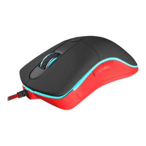 Natec Genesis Krypton 500 - Souris - optique - 6 boutons - filaire - USB