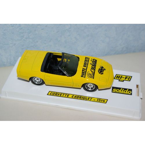 Chevrolet Corvette 1984 "Porte Ouverte Club Solido 1990" Solido 1/43e-Solido-Solido