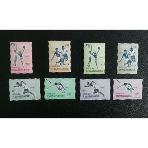 Timbre Rwanda 1964 Séries: 18th Olympic Games, Tokyo 1964