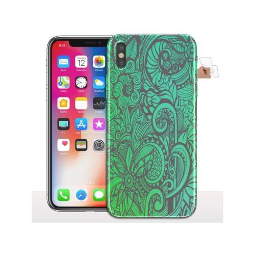 Coque Silicone Iphone X Summertime - Coque Portable Mint