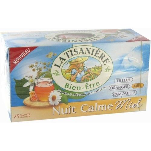 LA TISANIERE Infusion nuit calme tilleul oranger camomille et miel