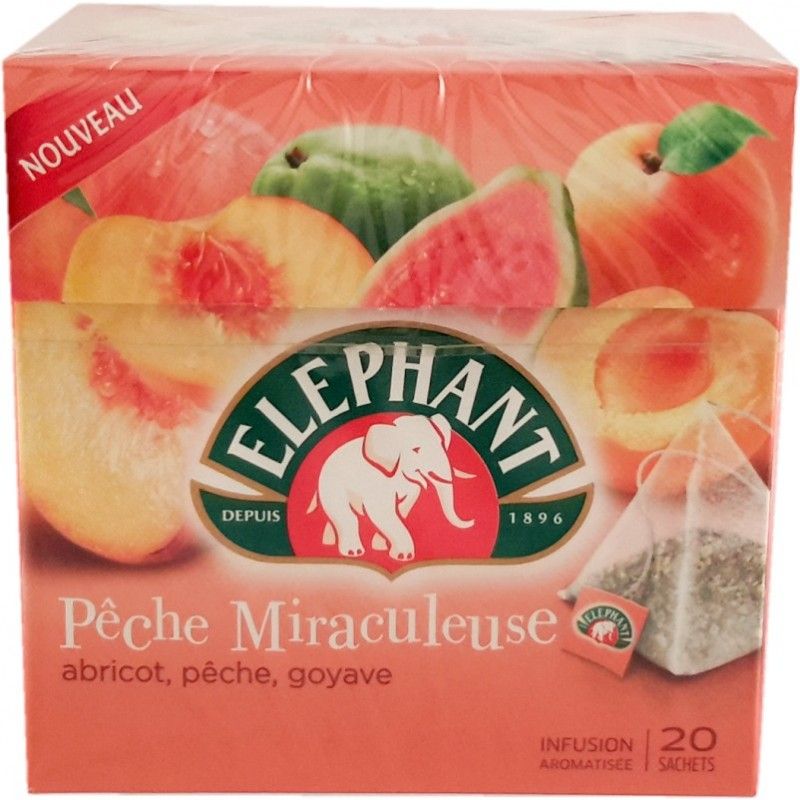 Infusion aux fruits rouges, Elephant (20 sachets)