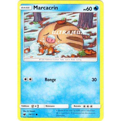 Pokémon - 19/178 - Sl4 - Soleil Et Lune - Invasion Carmin - Marcacrin - Commune