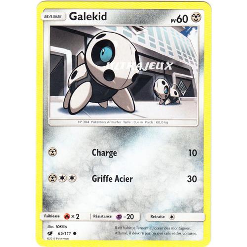 Pokémon - 65/178 - Sl4 - Soleil Et Lune - Invasion Carmin - Galekid - Commune