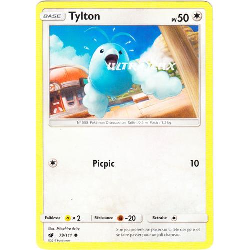 Pokémon - 79/178 - Sl4 - Soleil Et Lune - Invasion Carmin - Tylton - Commune