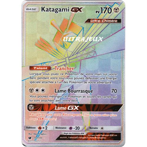 Pokémon - 117/178 - Sl4 - Soleil Et Lune - Invasion Carmin - Katagami Gx - Hyper Rare