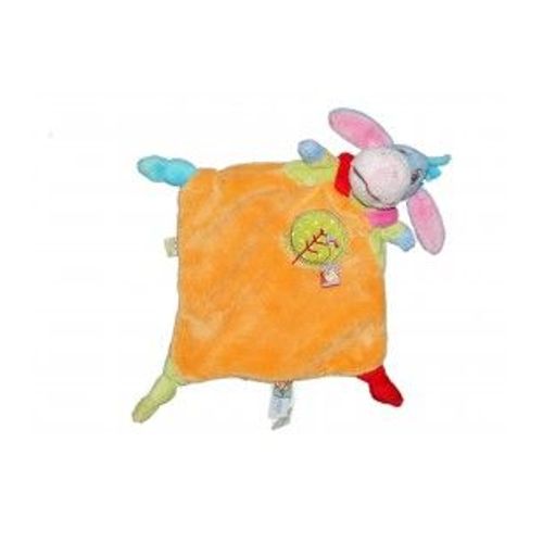 Doudou Plat Ane Bourriquet Disney Nicotoy Simba Dickie Belgium Bleu Orange Vert Oiseau Peluche Multicolore Naissance Bebe Eveil Enfant Comfort Blanket Comforter Soft Toys
