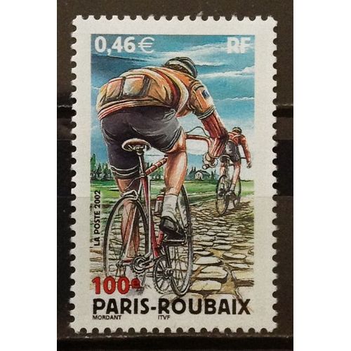 100ème Paris-Roubaix 0,46 (Splendide N° 3481) Neuf** Luxe (= Sans Trace De Charnière) - France Année 2002 - N19539