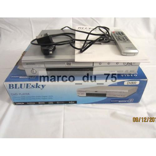 BlueSky DV800 - Lecteur DVD - Compatible Dolby Digital/DTS