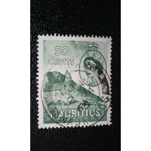 Timbre Ile Maurice (Yt 250 ) 1953 Pieter Both Montagne