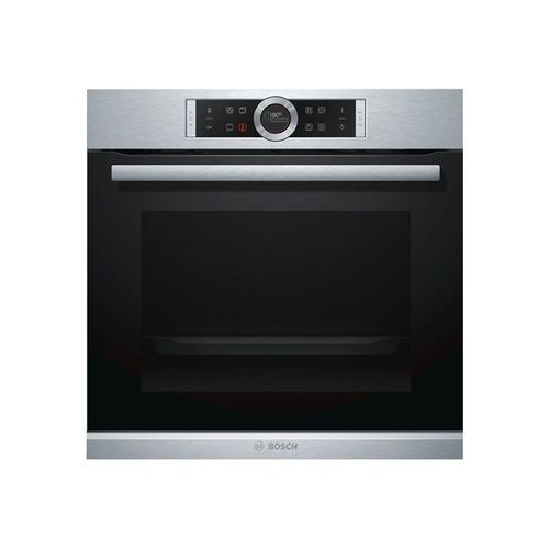 Bosch Serie 8 HBG635BS1 - Four - intégrable - niche - largeur : 56 cm - profondeur : 55 cm - hauteur : 58.5 cm - classe A+ - acier inoxydable