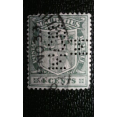 Timbre Ile Maurice (Yt 159 ) 1921 Blason