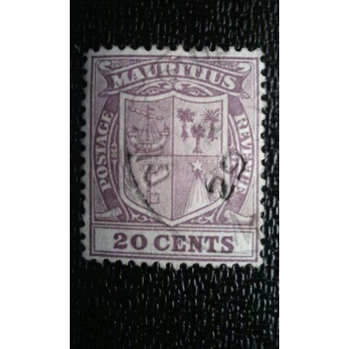 Timbre Ile Maurice (Yt 171 ) 1925 Blason