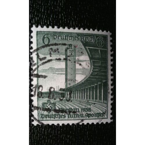 Timbre Allemagne - Deutsches Reich (Yt 609 ) 1938 Terrain De Sport