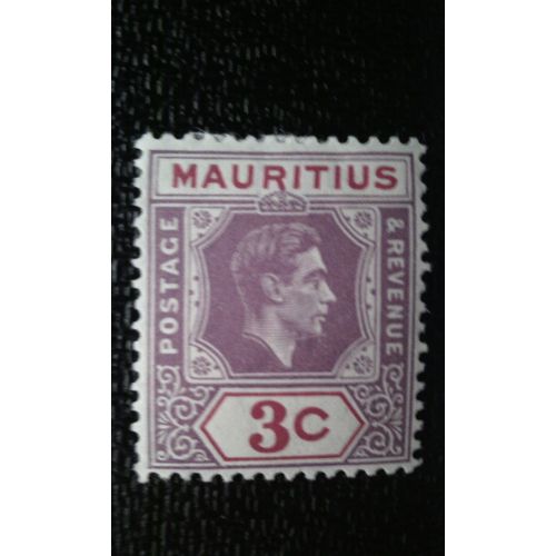 Timbre Ile Maurice (Yt 202 ) 1938 Le Roi George Vi