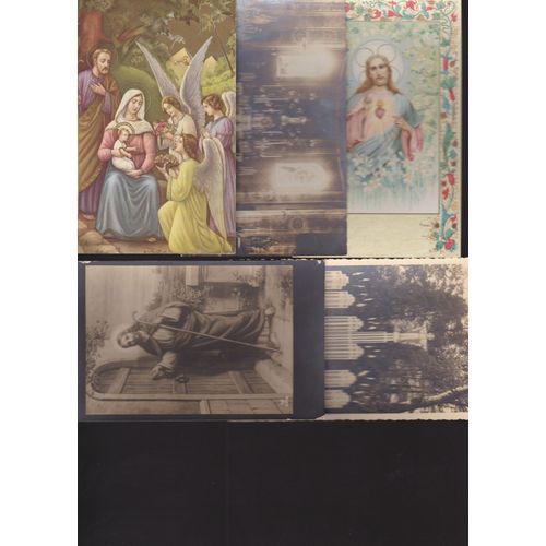Superbe Lot De 5 Cartes Postales Anciennes : Religions