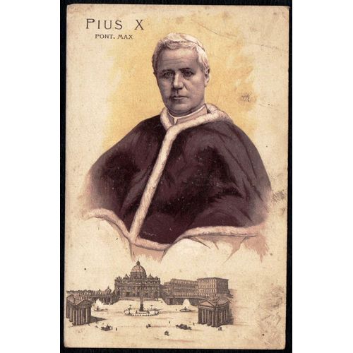 Carte Postale Ancienne, Religion, Pius X - Pie X