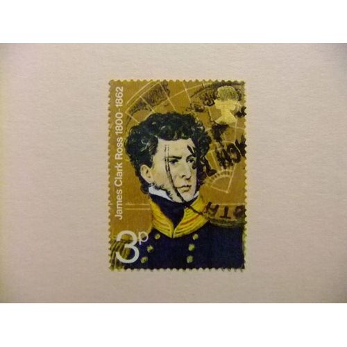 Inglaterra Grande Bretagne Great Brittain 1972 Sir James Clark Ross Yvert 653 Fu Sg 897 Fu