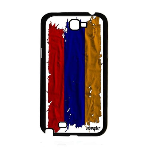 Coque Pour Samsung Galaxy Note 2 Silicone Drapeau Armenie Armenien Football Foot