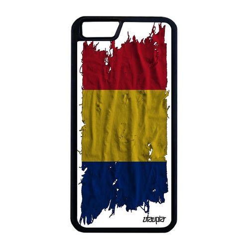 Coque Drapeau Roumanie Roumain Silicone Pour Iphone 6 6s Plus Housse 4g De Iphone 6 Plus Iphone 6s Plus