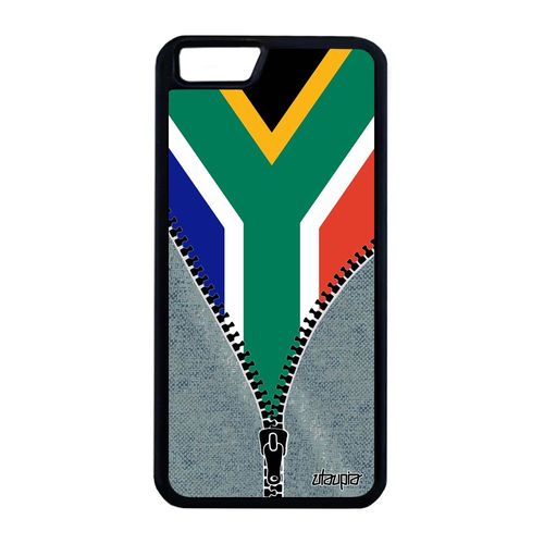 Coque Silicone Iphone 6 6s Plus Drapeau Afrique Du Sud Africain Football A Iphone 6 Plus Iphone 6s Plus
