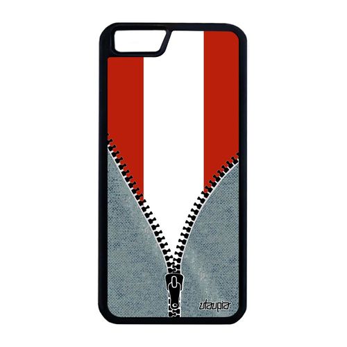 Coque Silicone Iphone 6 6s Plus Drapeau Autriche Autrichien Football Foot Iphone 6 Plus Iphone 6s Plus