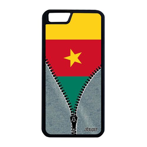 Coque Iphone 6 6s Plus En Silicone Drapeau Cameroun Camerounais Basket Jo Iphone 6 Plus Iphone 6s Plus
