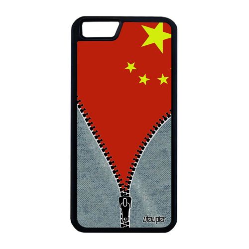 Coque Silicone Pour Iphone 6 6s Plus Drapeau Chine Chinois Jeans Etui Jo A Iphone 6 Plus Iphone 6s Plus