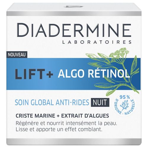 Diadermine - Lift+ Algo Retinol Soin De Nuit - 50 Ml 