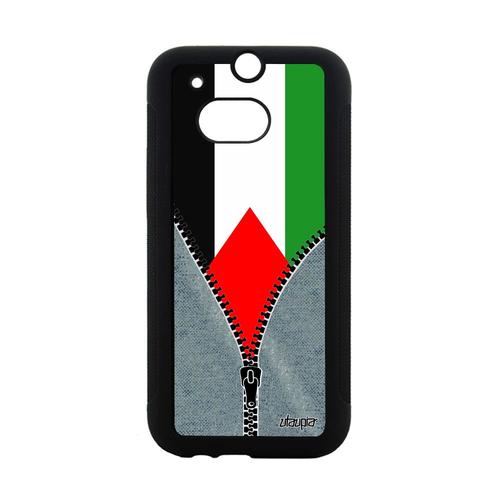 Coque De Protection En Silicone Pour One M8 Drapeau Palestine Palestinien 4g Htc One M8