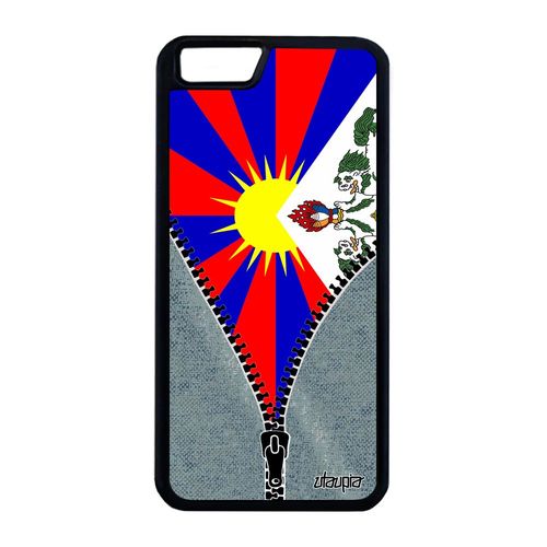 Coque Iphone 6 6s Plus Silicone Drapeau Tibet Tibetain Foot Football Noir Iphone 6 Plus Iphone 6s Plus